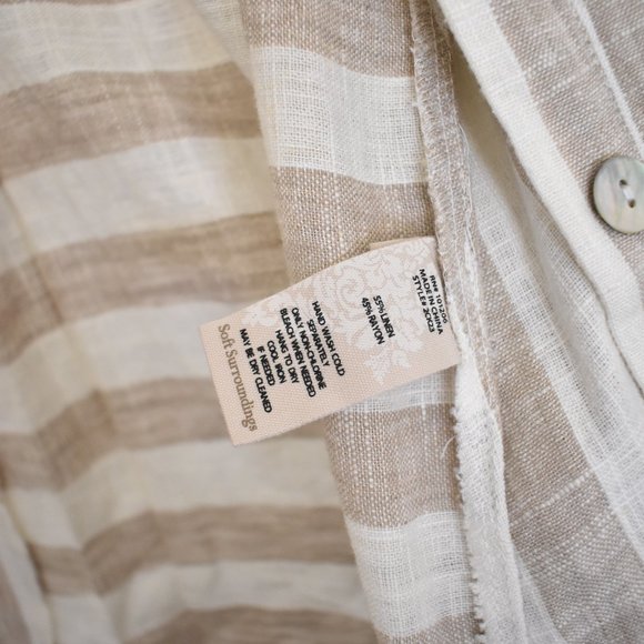 Soft Surroundings Linen Camina Shirt - Picture 13 of 13